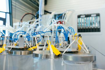 New cutting edge equipment in modern research laboratory