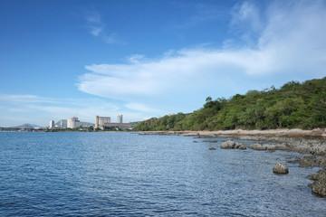 Obraz premium Cities and seaside in Thailand.