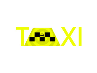 Obraz premium Taxi Symbol