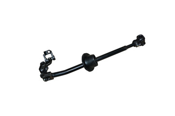 propeller shaft of a vehicle on a white background