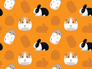 Rodent Pet Seamless Wallpaper 3