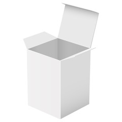 White paper box