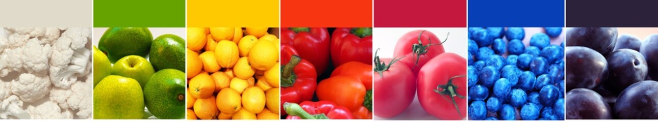 Colors and food. Food of different colors. The Colors We Eat Food color does more than guide us—it changes the experience of taste.