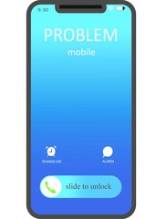 An illustration of a problem to a person.