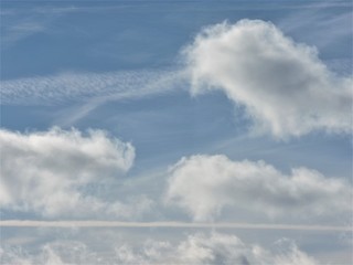 clouds in the sky