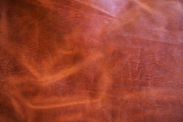 Red brown cartier genuine leather texture