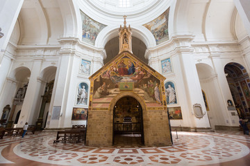 Assisi, Basilica di Santa Maria degli Angeli - obrazy, fototapety, plakaty