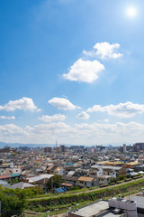 Obraz premium 江坂 都市風景