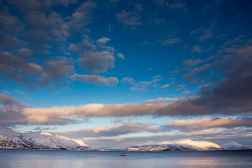 Fototapeta premium Norwegen im Winter