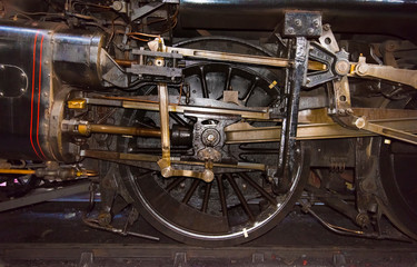 Detail Steam train wheels (dark)