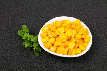 Young sweet corn