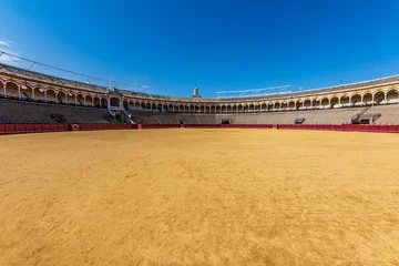 Fotobehang bullring in seville spain © Alvaro