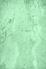 Trendy Neo mint colored low contrast Rough Concrete textured background to your concept or product. Color of the year 2020