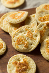 Homemade Russian Cocktail Blini Pancakes