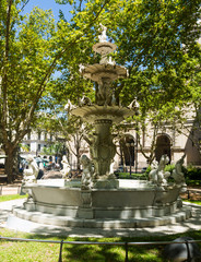 Fountain at cathedral square