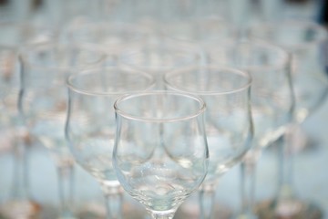 Crystal glasses for holiday