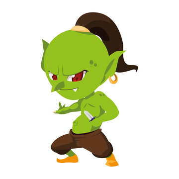 recommend clip art: ugly troll magic character