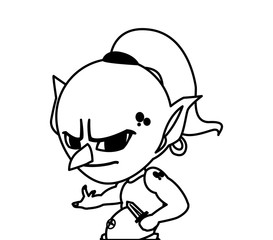 ugly troll magic character