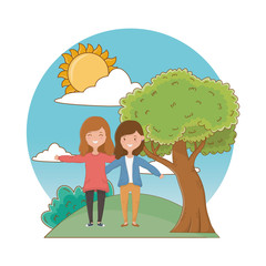 Teenage friends design