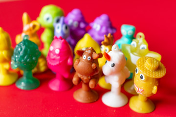 Rubber figures