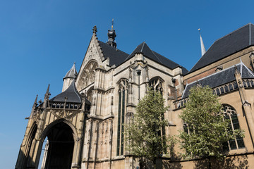 Fototapeta na wymiar church, Grote Kerk or Stevenskerk , Nijmegen, The Netherlands
