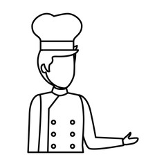 young chef avatar character