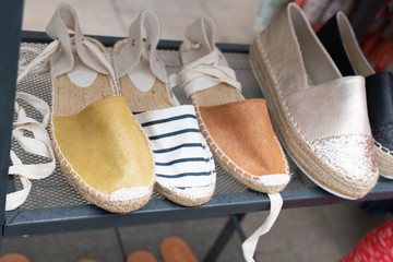 modern colorful espadrilles for sale