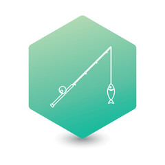 Fishing rod icon