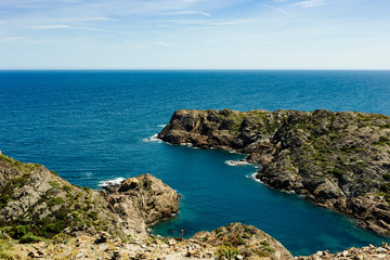 Hiking on Camí de Ronda trail, Cap de Creus