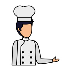 young chef avatar character