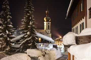 Kirche im Winter