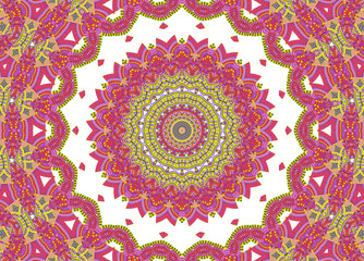 Bright abstract pattern