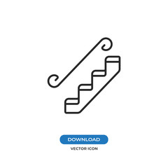 Stairs vector icon