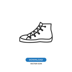 Shoe vector icon