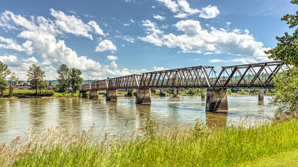 Fraser Bridge, Quesnel BC, Canada