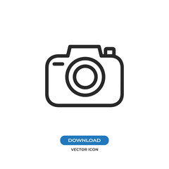 Camera vector icon