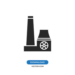 Factory vector icon