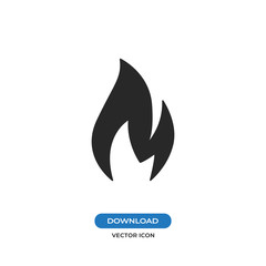 Fire vector icon