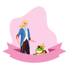 prince charming and toad of tales characters