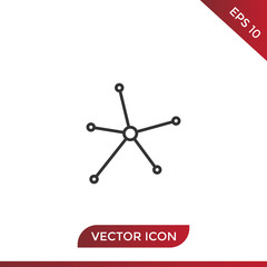 Connection vector icon