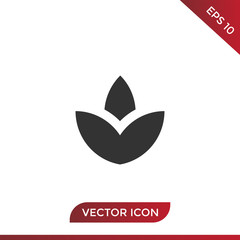 Lotus vector icon
