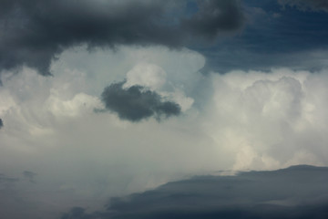 Naklejka premium Storm clouds backgrounds
