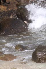 private beach tropical island