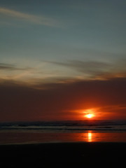 Fototapeta na wymiar Sunset at the Oregon Coast