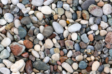 Background of pebbles, v6