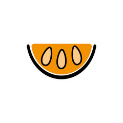 Lemon, lime icons set