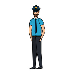 police officer avatar character