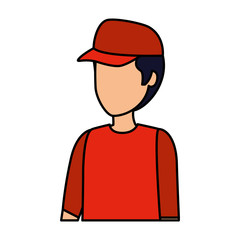 delivery worker avatar character