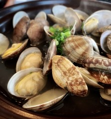 アサリの酒蒸し