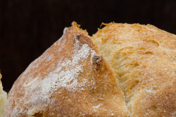 Golden Brown Scoring on top of French Roll